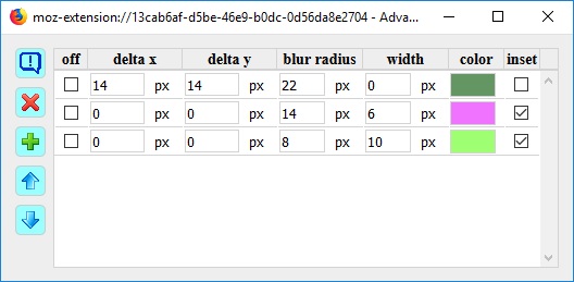 shadow-box dialog
